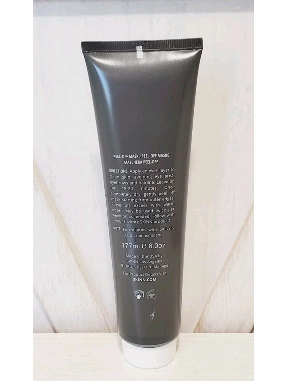 Skinn Pore Magnet Peel-Off Mask - 6 oz - New & Sealed